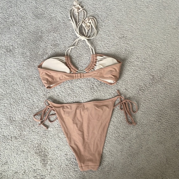 Aerie tassel bikini top and tie cheekiest bikini bottoms - Picture 4 of 6